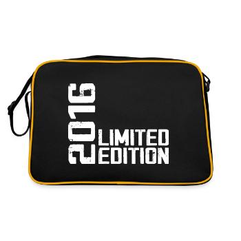 Legendary since 2016 Birthday Gift 2016 - Retro Bag - black/gold - Back