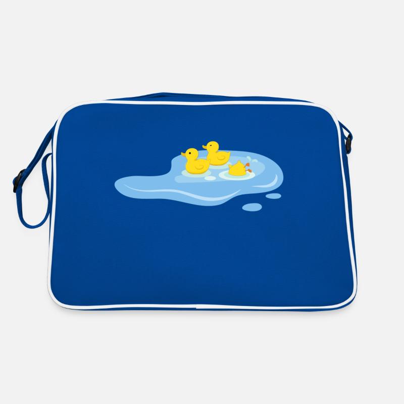 Canards dans une mare Sac Retro