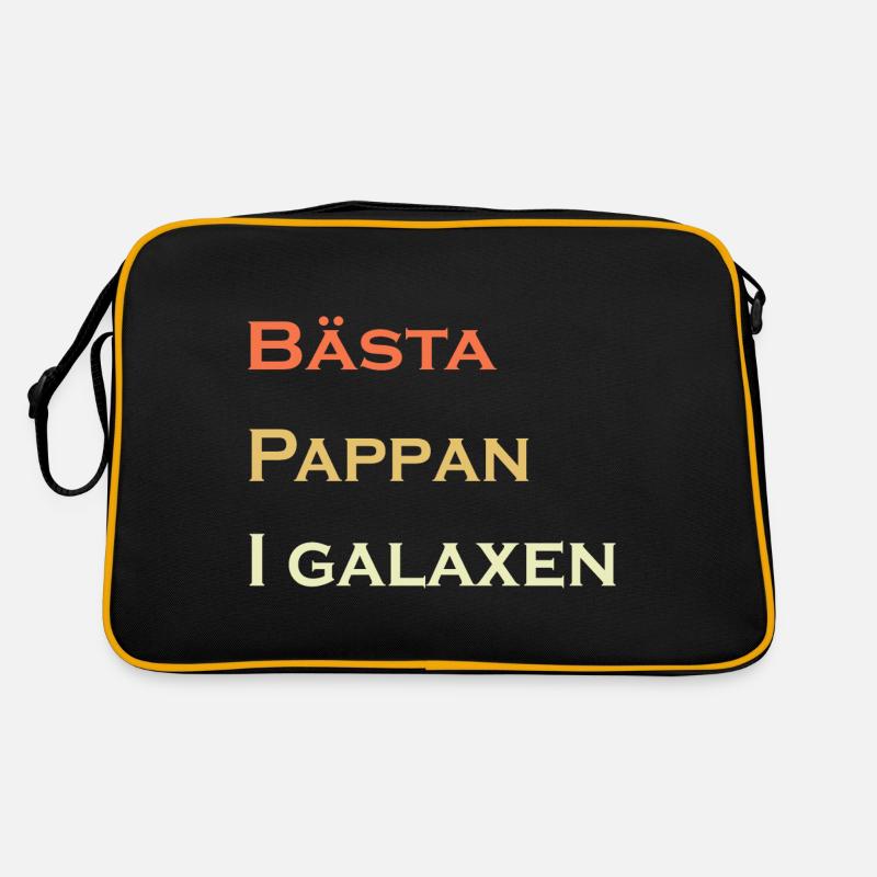 Best Dad in the Galaxy Retro Bag