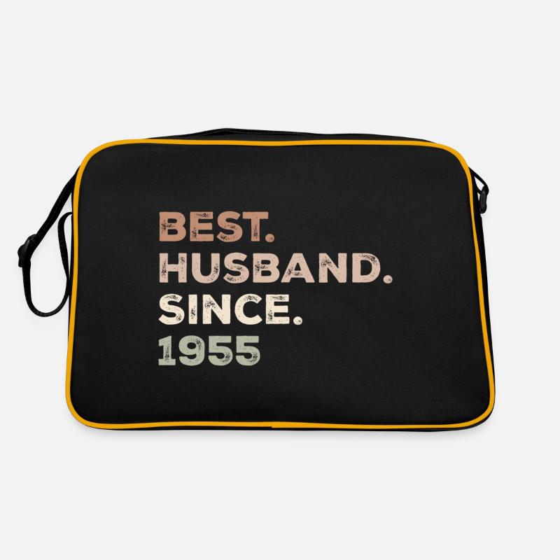 Bester Ehemann seit 1955 Jubiläumsgeschenk Retro Tasche