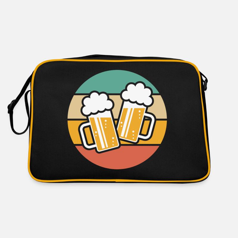 2 cruches de mesure toast, acclamations! (Bière / Dim / 5C) Sac Retro