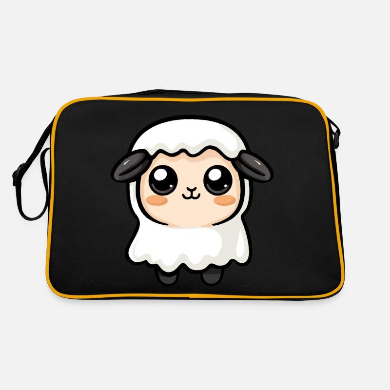 Sheep Halloween Comic Ghost Retro Bag