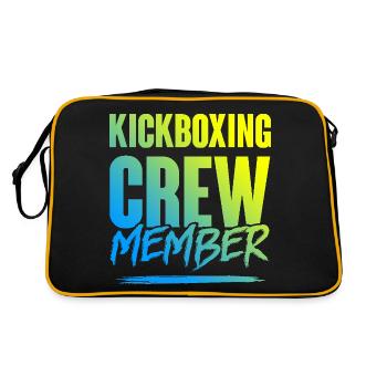 Kickboxing Crew - Retro Bag - black/gold - Back