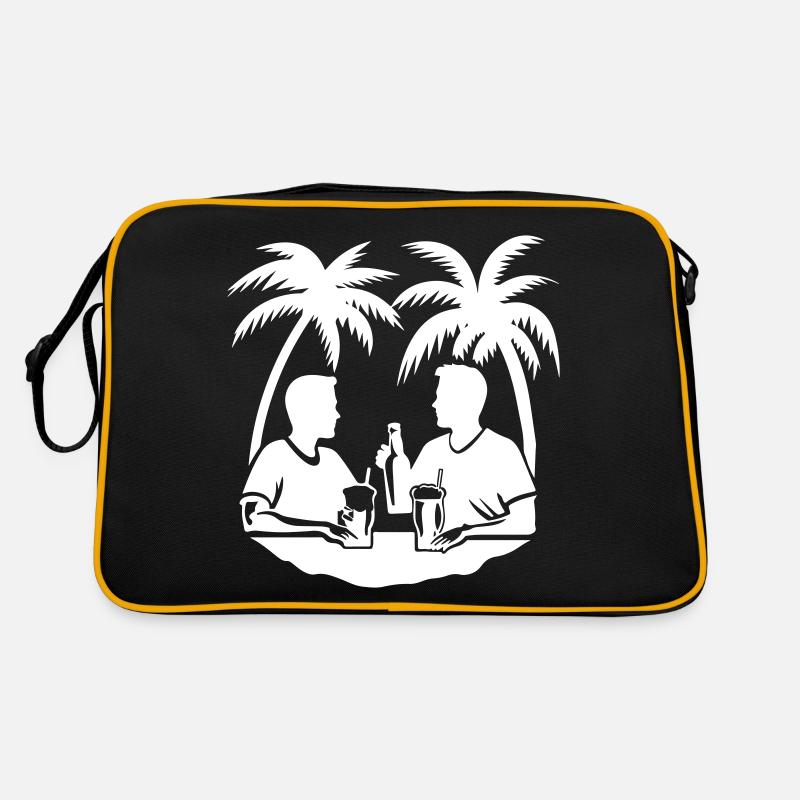 Palm Tree Holiday Team Retro Bag
