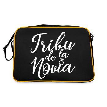 Tribu de la Novia Bride's Tribe Bridesmaid Wedding - Retro Bag - black/gold - Back