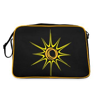 Sonne 3 - Sac Retro - noir/or - Dos