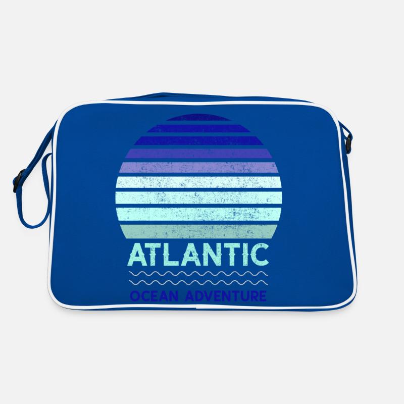 ATLANTIC - Ocean Adventure Sunset Blue, Light blue Retro Bag