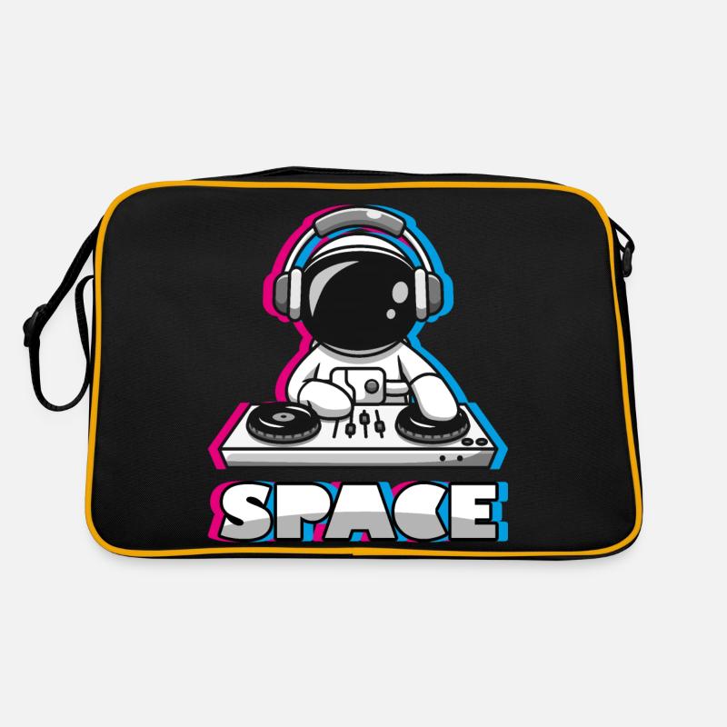 DJ SPACE TECHNO TRICOLOR - TREND 2021 Retro Bag
