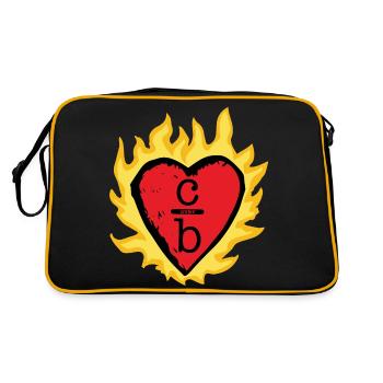 Clothes over Bros - One Tree Hill - OTH - Retro Tasche - Schwarz/Gold - Hinten