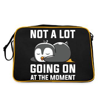 Lazy - Retro Bag - black/gold - Back