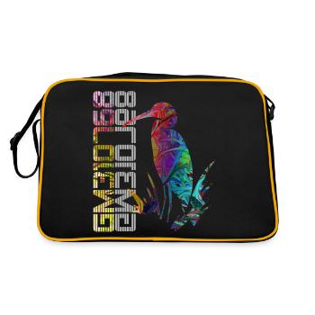 GM310768 Heron - Retro Bag - black/gold - Back