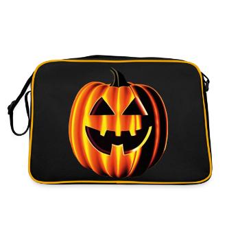 Pumpkin - Retro Bag - black/gold - Back