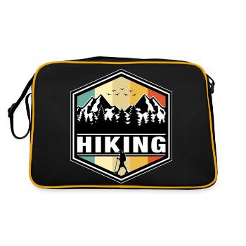 Hiking - Retro Bag - black/gold - Back