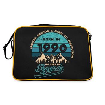 Légendes 1990 - Sac Retro - noir/or - Dos
