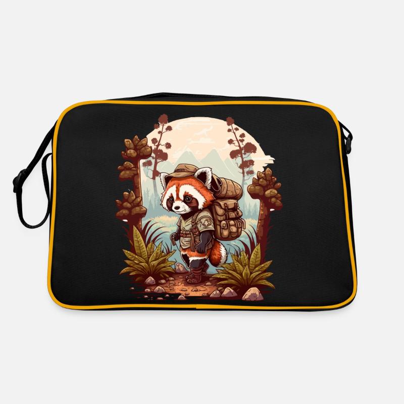 red panda migrates Retro Bag