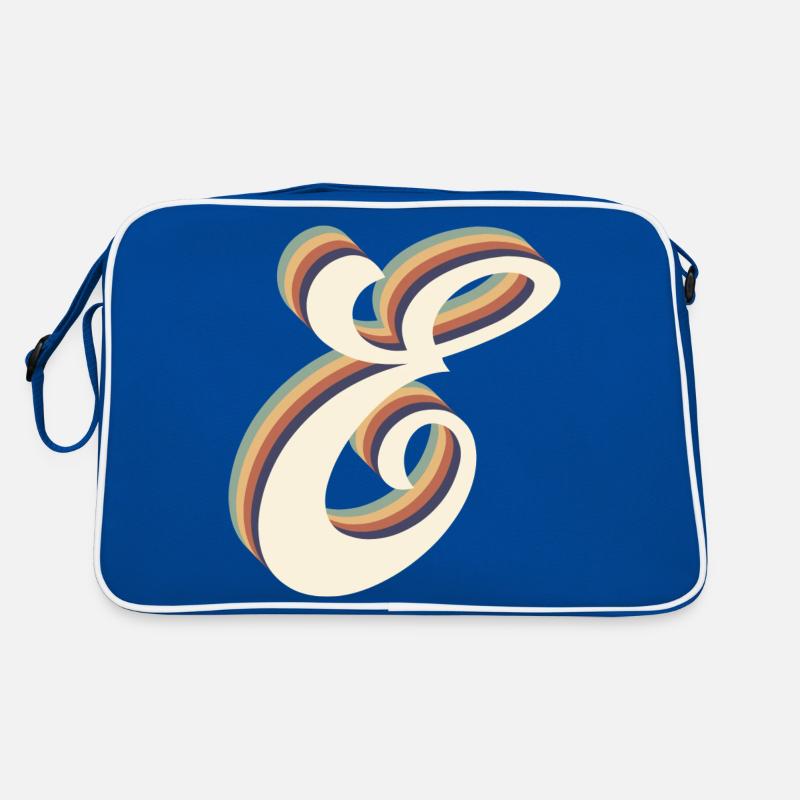 letter e Retro Bag