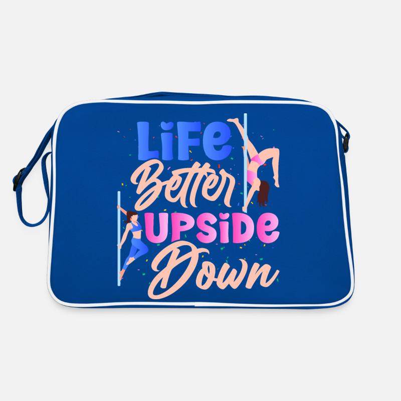 Pole Dance Tanzen Pole Dance Tänzerin Retro Tasche