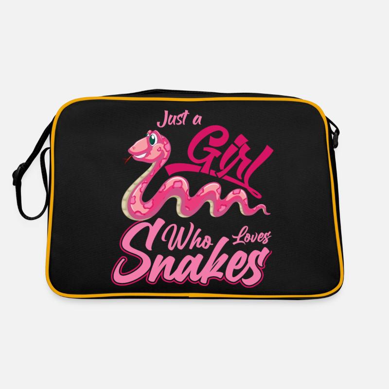 Snake owners Snake lovers Snakes Retro Bag