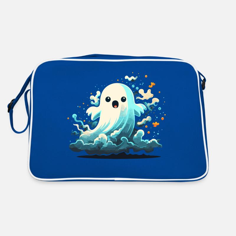 Cloudy Ghost Retro Bag