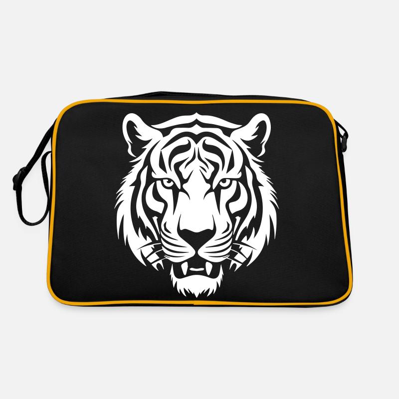 Tiger - Retro Bag - black/gold