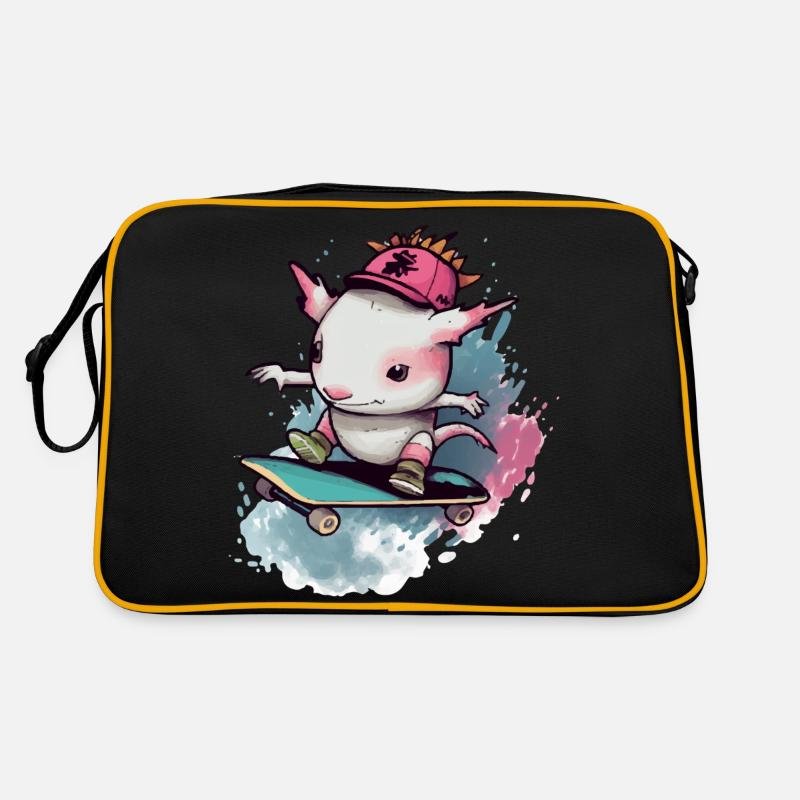 Koki l'axolotl Sac Retro