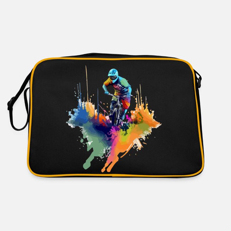 VTT Loic - Sac Retro - noir/or