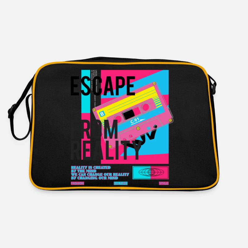 Échapper à la réalité b Sac Retro