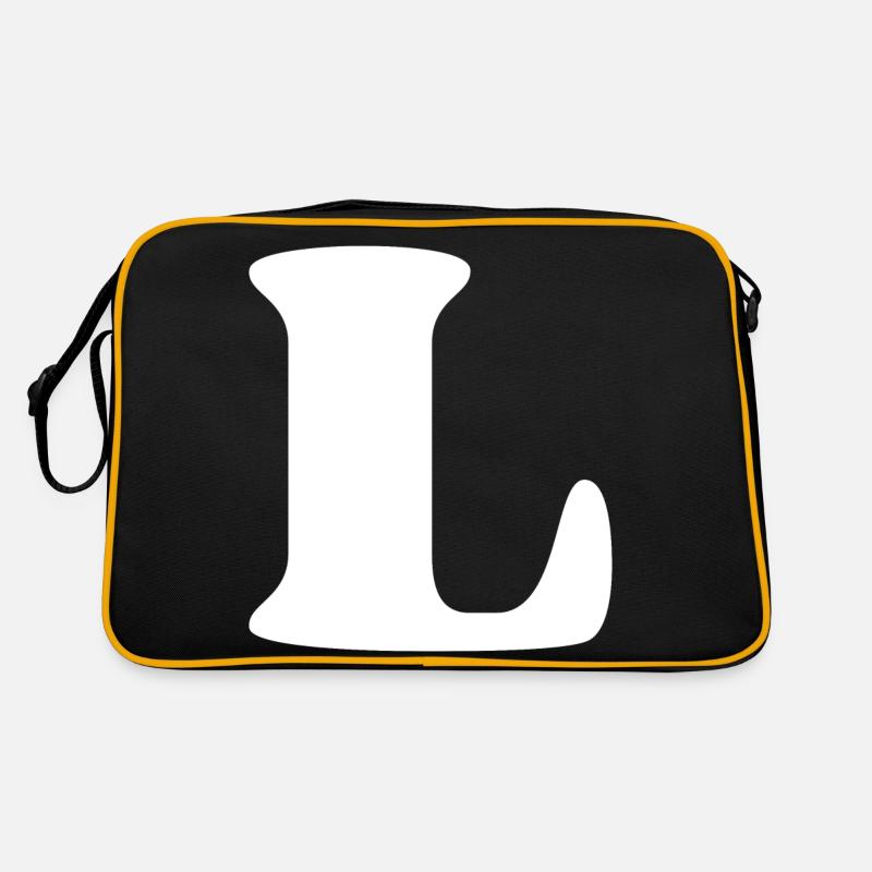 Lettre l Sac Retro