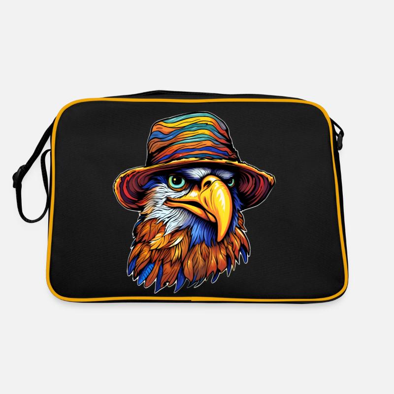 Sommer-Soaring Eagle Retro Tasche