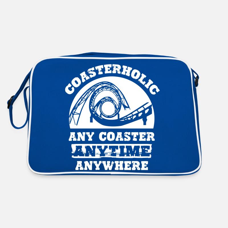 Coasterholic Roller Coaster Retro Tasche
