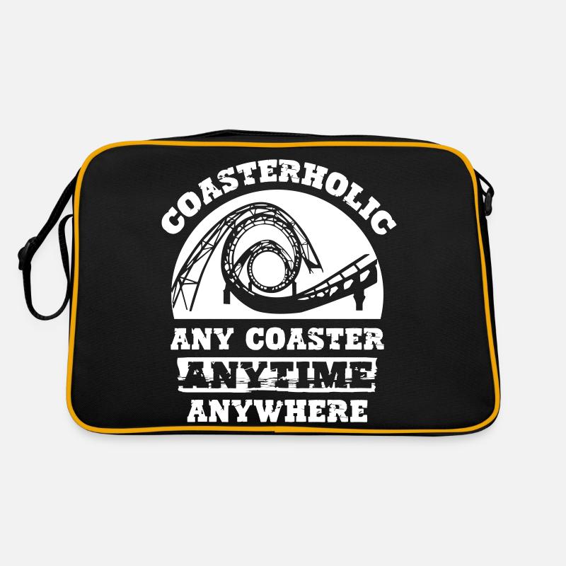 Coasterholic Roller Coaster Retro Bag
