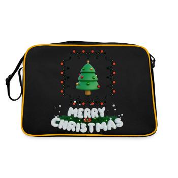 Passer un joyeux Noël en restant Zoo - Sac Retro - noir/or - Dos
