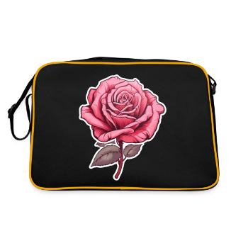 Rose rose - Sac Retro - noir/or - Dos