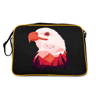 Eagle Bald Eagle - Retro Bag - black/gold - Back