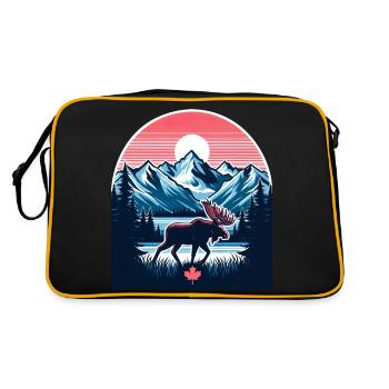Canada 23 - Sac Retro - noir/or - Dos