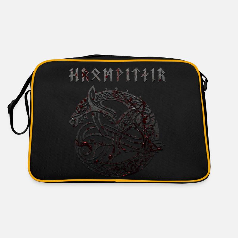 Vikings norden valhalla suède scandinavia flaga Sac Retro