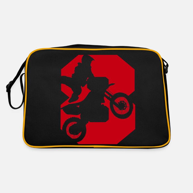 Moto 8 Biker Retro Tasche