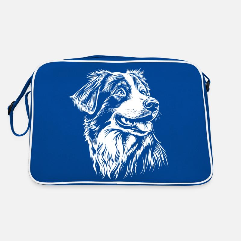 Australian Shepherd - Dog Fan Retro Bag