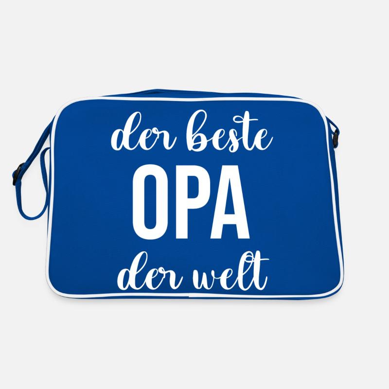 Bester Opa Retro Tasche