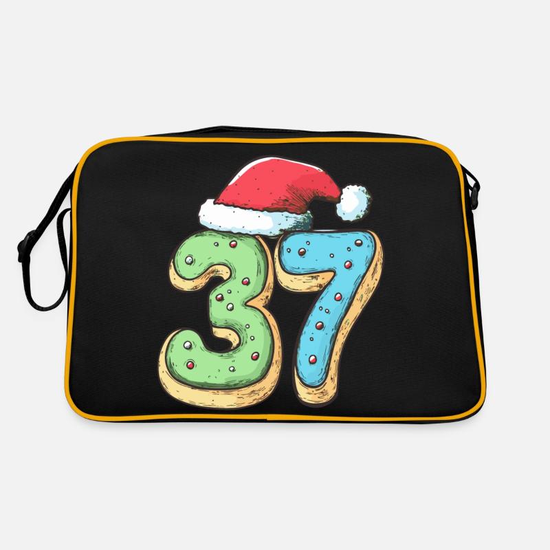 Biscuit de Noël à 37 chiffres Sac Retro