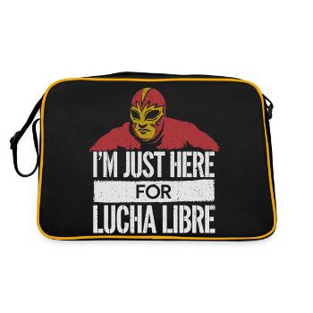 Look de lutte mexicaine - Sac Retro - noir/or - Dos