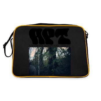 APT - Retro Tasche - Schwarz/Gold - Hinten