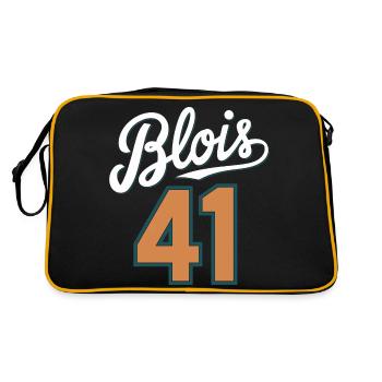 Blois 41 - Sac Retro - noir/or - Dos