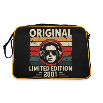 Original 2001 Retro Anniversary 2001 Vintage 2001 - Retro Bag - black/gold - Back