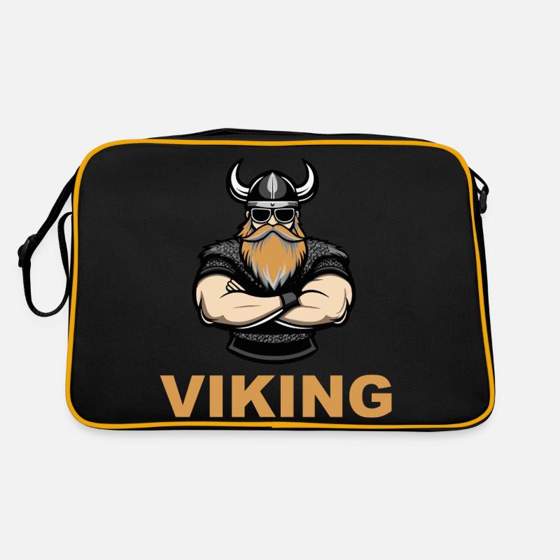 wikinger warrior 1 Retro Tasche