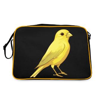 Canary - Retro Bag - black/gold - Back