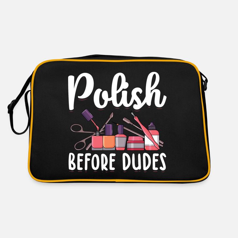 Ongles peints Sac Retro