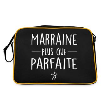 Marraine Plus Que Parfaite - Sac Retro - noir/or - Dos