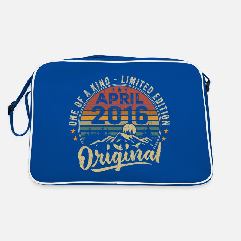 April 2016 Vintage Geburtstagsgeschenk 2016 Retro Tasche