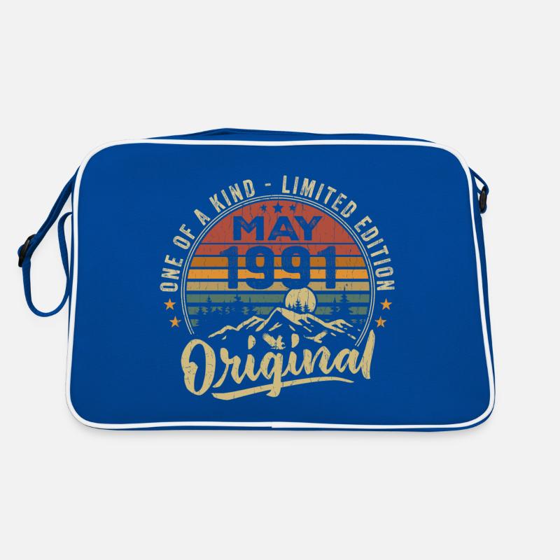 Mai 1991 Vintage Geburtstagsgeschenk Mai 1991 Retro Tasche